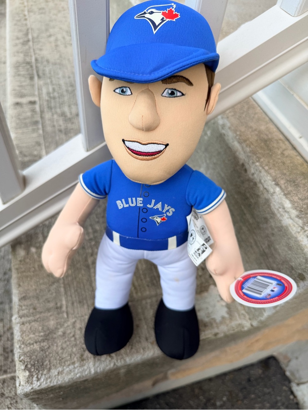 MLB Bleacher Creatures Toronto Blue Jays Baseball Brett Lawrie Plush NEW 14”